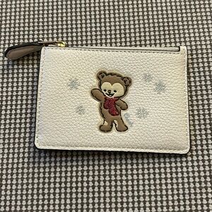 Coach bear cute wallet